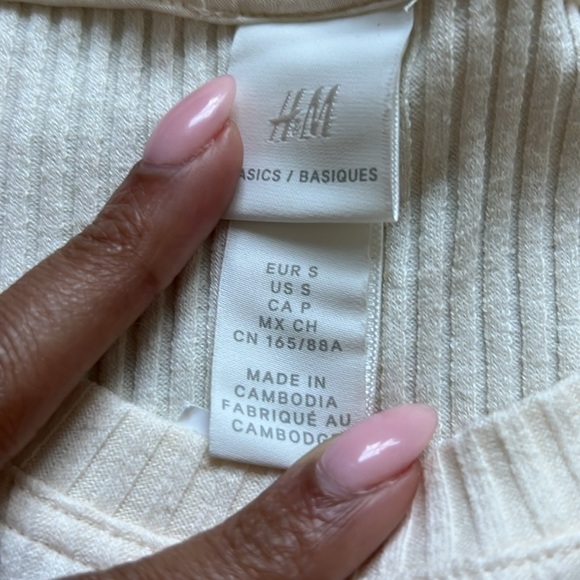 H&M Sleeveless Ribbed Tunic - Picture 4 of 7